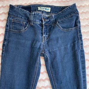 Size 0 skinny jeans